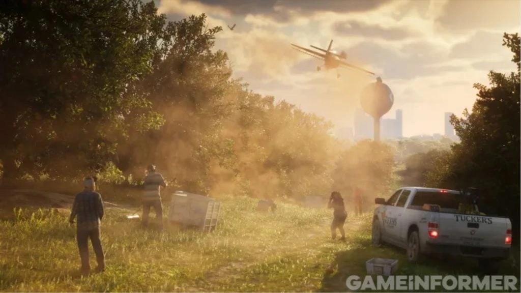 GTA 6 plane visuals from the gameplay.