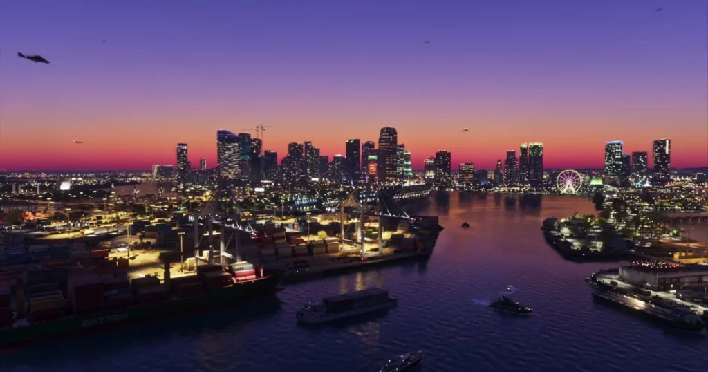 The new look of the Leonida state from GTA 6
