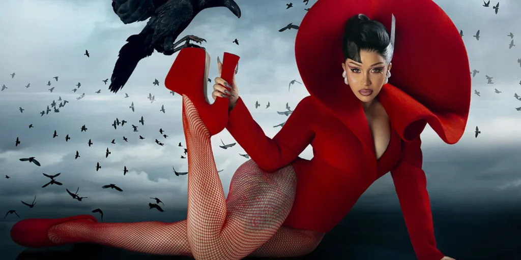 Cardi B from her new album ‘Am I The Drama’.